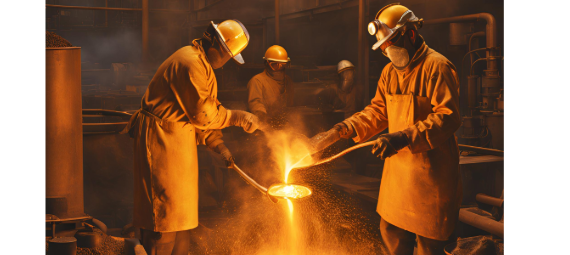 SMELTING AND REFINING GOLD